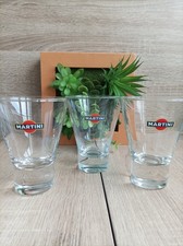 Lot 3 verres Martini