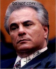 JOHN GOTTI Autographed Signed 8x10 reprint Photo !!