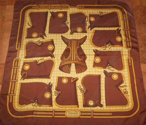 Hermès scarf camails 1974 - hermÈs, "camails"