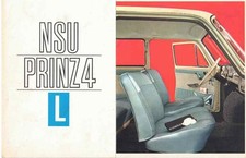 Catalogue brochure NSU Prinz 4