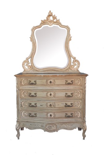 Commode coiffeuse style - commode,