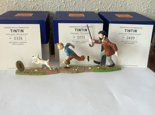 Tintin figurines - 3,