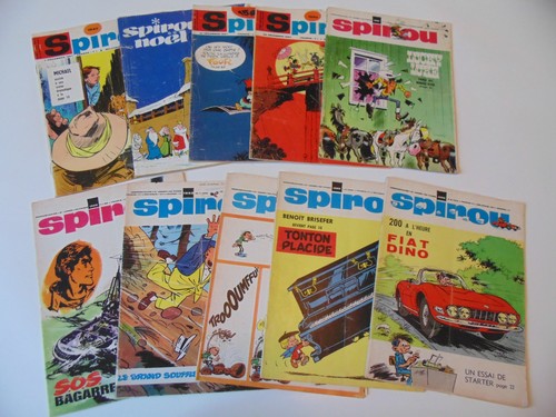 Spirou lot magazines - de,