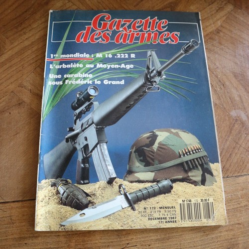 Revue gazette armes 172 - revue, n°172