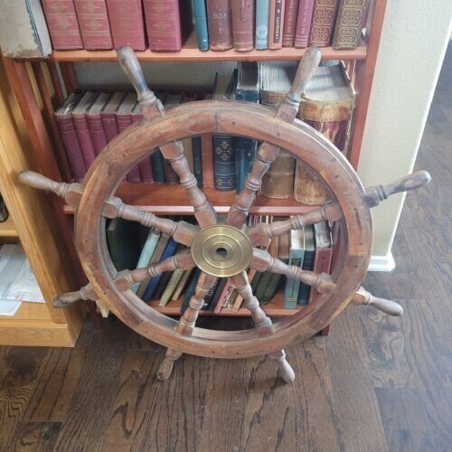 Ancien volant bateau - volant,
