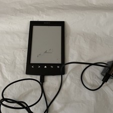Sony Reader PRS-T2  with Sony charger Black Working Bundle