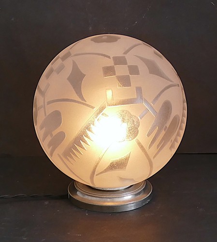 Lampe art déco - lampe,