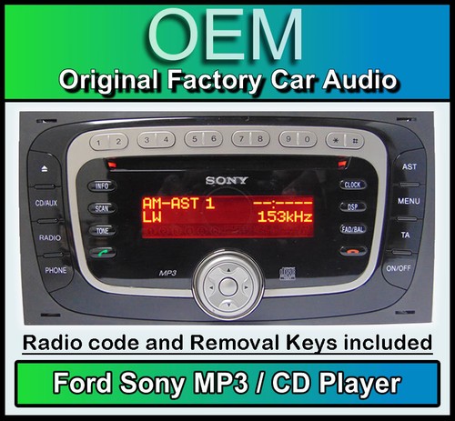 Lecteur mp3 ford sony - sony, pour