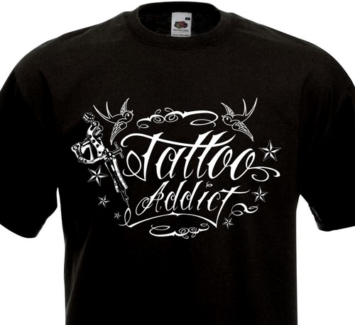 Shirt tattoo addict - tattoo,