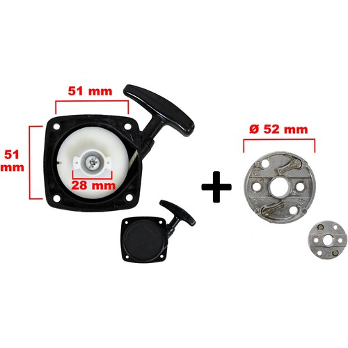 Lanceur avec cloche - , pour