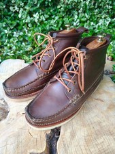Yuketen Maine Guide Boots 8.5 D - 9 D  Brown Chromexcel Moccasin Made in USA
