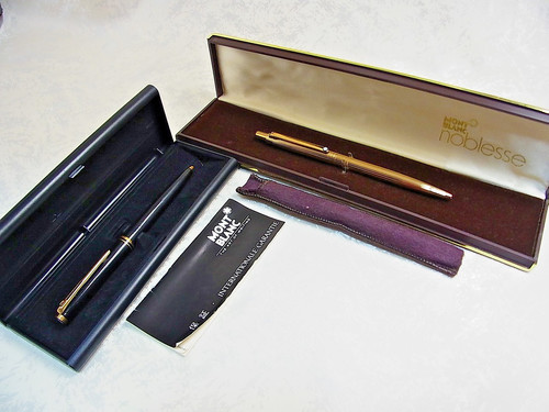 Stylo bille montblanc - stylo,
