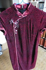 Robe chinoise stretch designer