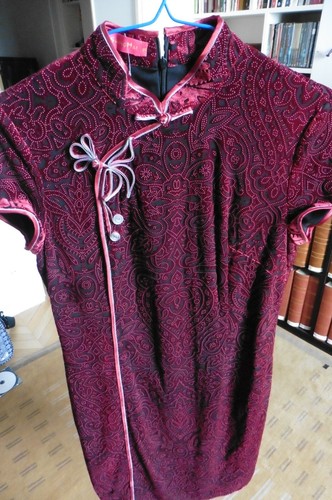 Robe chinoise stretch designer