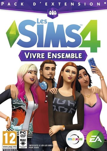 Sims vivre ensemble - 4, jeu