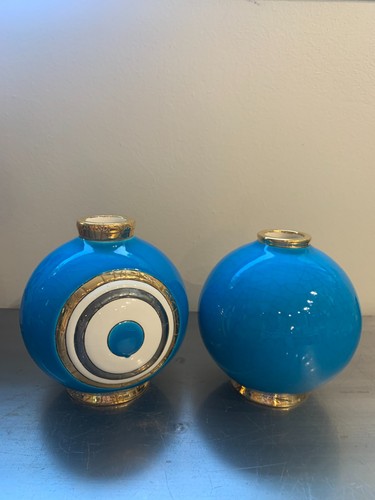 Vases boule émaux de - 2,