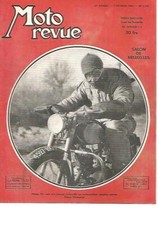 MOTO REVUE N°1.122 SALON DE BRUXELLES 1953 / 350 DOUGLAS / PEUGEOT 176 TC 4