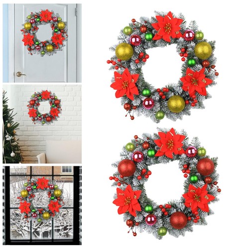 Noël pour porte entrée - noël, d'entrée
