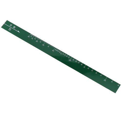 Knitting machine ruler plastic - ruler,