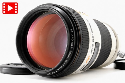 Neuf objectif minolta - ⏯️,