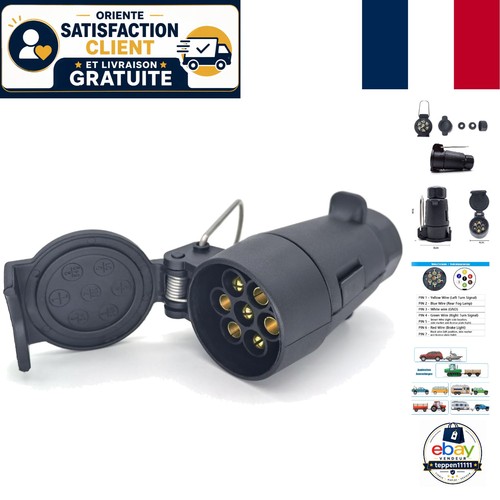 Prise remorque broches - prise,