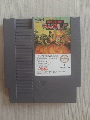 Operation wolf sur - wolf, nes