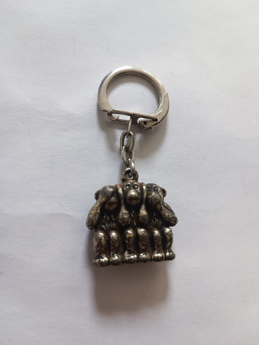 Porte clés les singes rien - 3,
