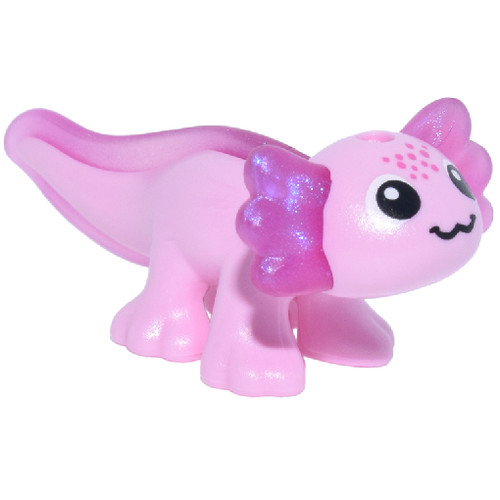 Bright pink salamander - bright,