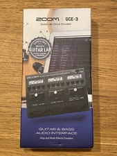 Interface Audio Numérique / Émulateur Guitare Zoom GCE-3 - Neuf