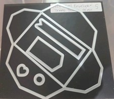 Stampin Up Big Shot GIFT CARD ENVELOPE TRIMS 135854 Thinlets 5 Dies Magnetic Bac