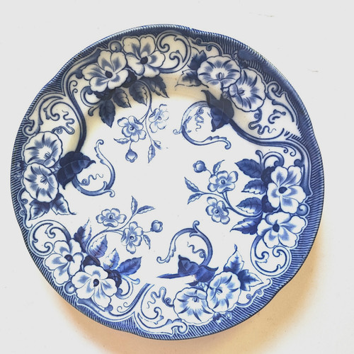 Creil montereau assiette flora - creil,