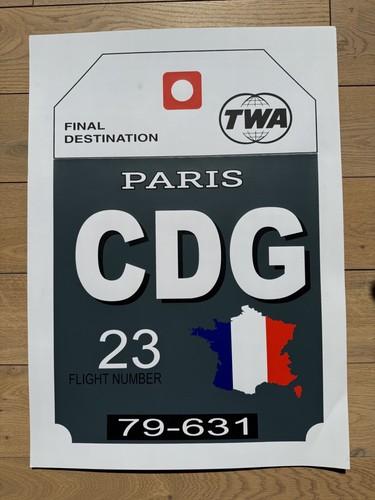 Graphic design poster luggage