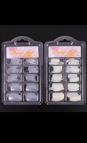 Boite 100 faux ongles nail - boite,
