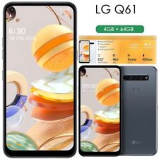 Unlocked Original LG Q61 LM-Q630N 4GB+64GB GSM LTE 4G 48MP WIFI 6.53" Smartphone