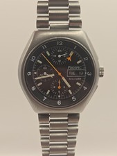 ProSpec Lemania 5100 Military Chronograph Day/Date Dial Automatic Men's Watch 