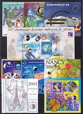 CNEP N°  26,28,29,30,31,32,33,34,35 ** MNH neufs, Lot de 9 blocs TB