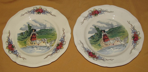 Lot assiettes dessert - 2,