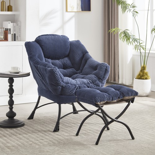 Lazy chair with ottoman - lazy,