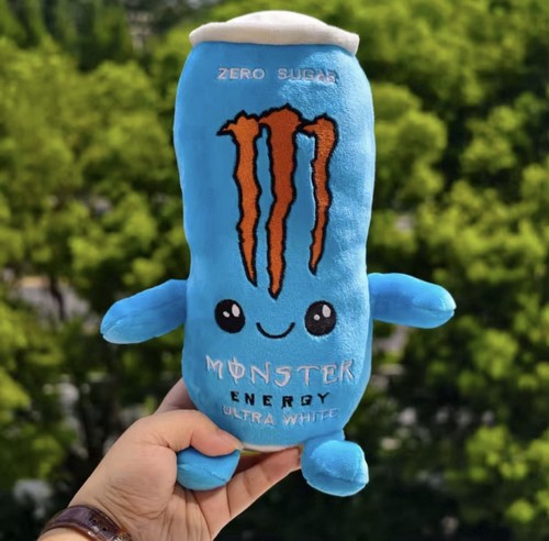 Monster energy peluche canette - monster,