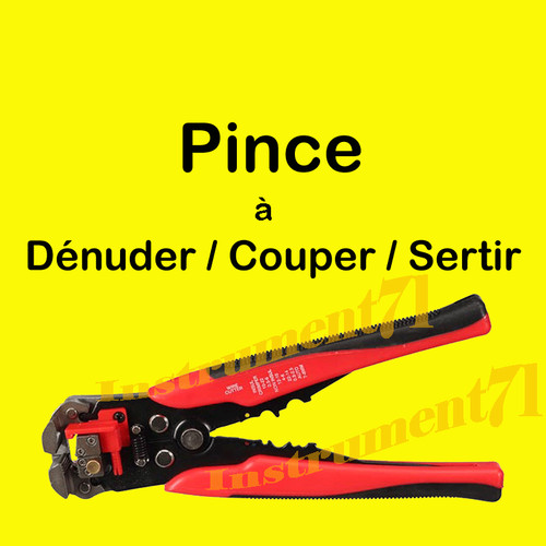 Pince dénuder couper - à,