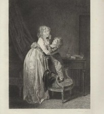 La JEUNE MERE BOILLY gravé