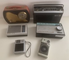 Lot De 6 Radios Vintage 60 70