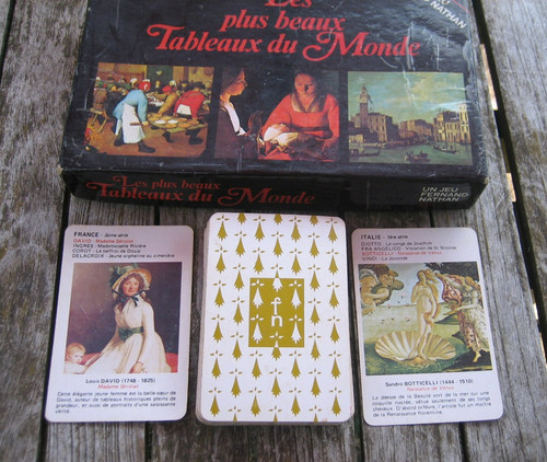 Ancien jeu cartes - jeu, type