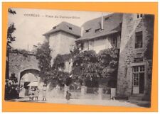 CORREZE (19) TOBACCO OFFICE / Place du Docteur BILLOT animated early 1900