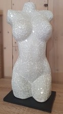 Lampe buste femme mosaique 40cm