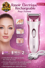 🦬  Rasoir électrique femme