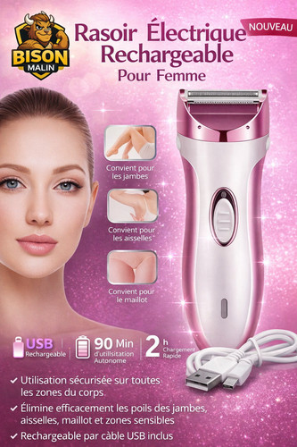 Rasoir électrique femme - 🦬,