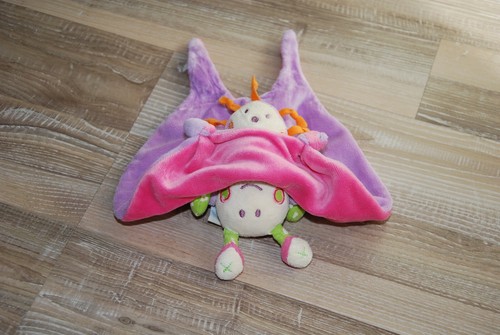 Doudou nounours insectes - , rose
