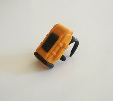 PLAYMOBIL (X103) FORET - Large Mustard & Black Hiking Backpack 3866 4842