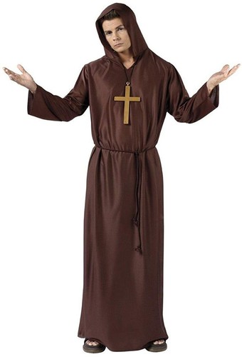 Costume moine adulte - costume, de